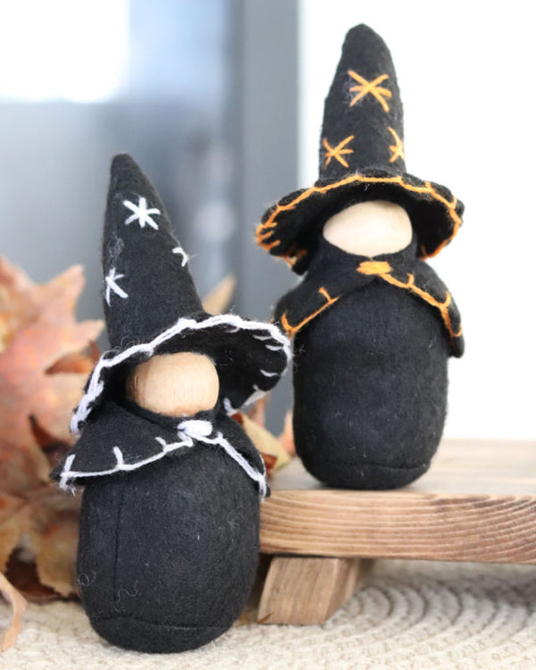 Little Black Fabric Witch