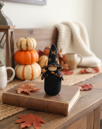 Little Black Fabric Witch