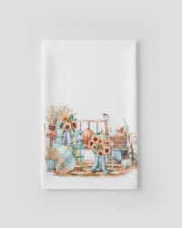 Pumpkin Patch Tea Towel - Farmhouse Porch