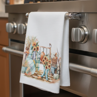Pumpkin Patch Tea Towel - Farmhouse Porch