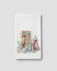 Pumpkin Patch Tea Towel - Farmer's Market