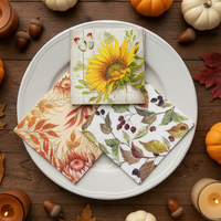 Fall Paper Napkins Luncheon