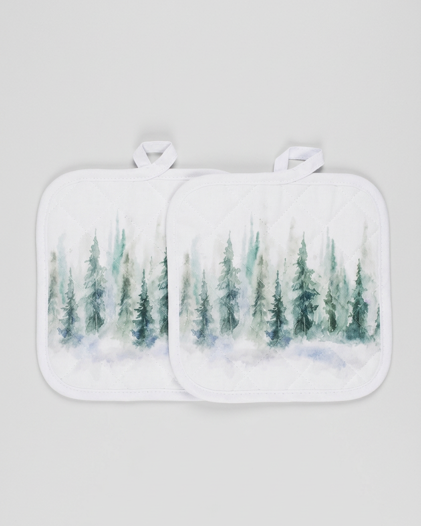 Forest Pot Holders Set of 2