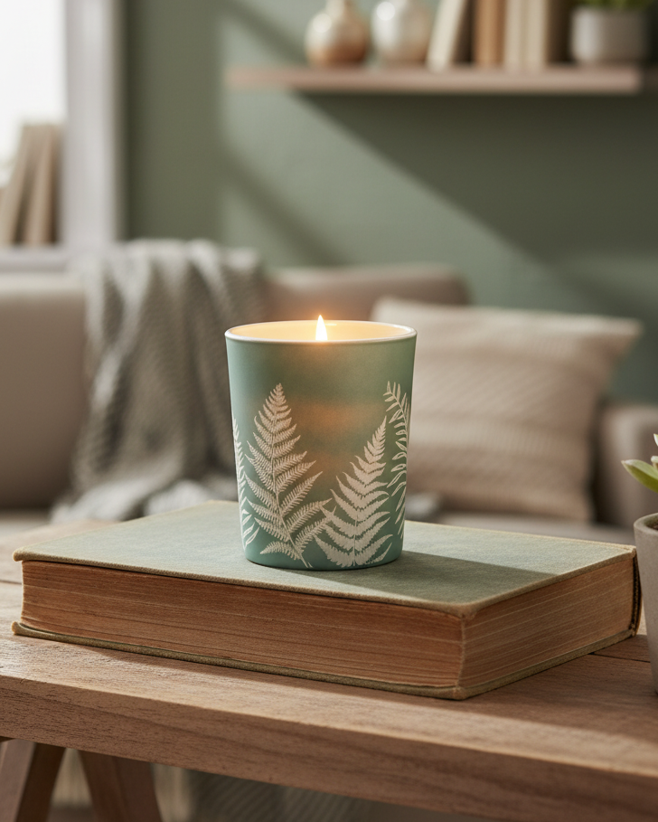 Fern Candle Holder