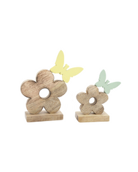 Flower and Butterfly Stand