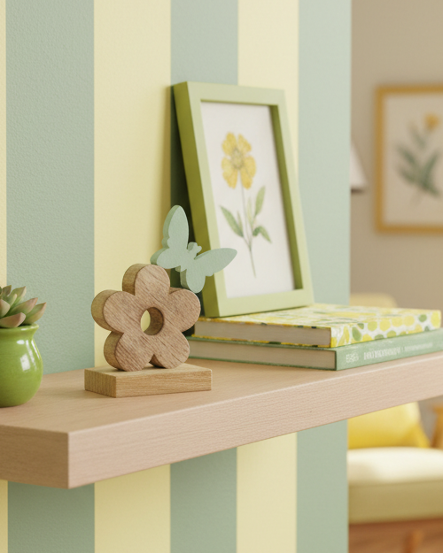 Flower and Butterfly Stand