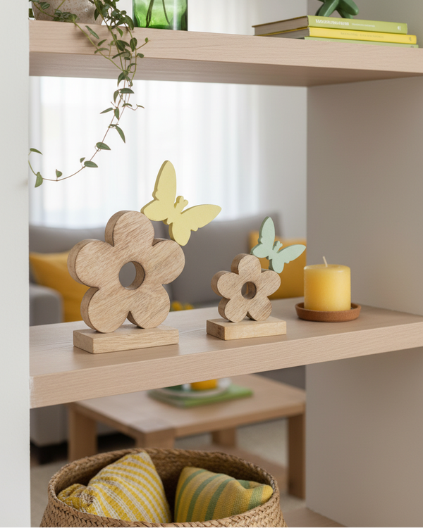 Flower and Butterfly Stand