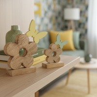 Flower and Butterfly Stand