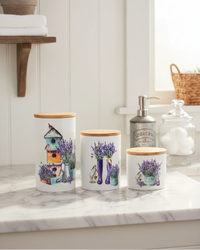 French Lavender Canister Set