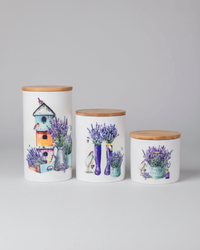 French Lavender Canister Set