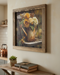 Soft Garden Ritual Canvas Print