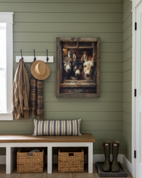 Window Watchers Canvas Print