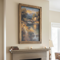 Riverbend Stroll Canvas Print Exclusive