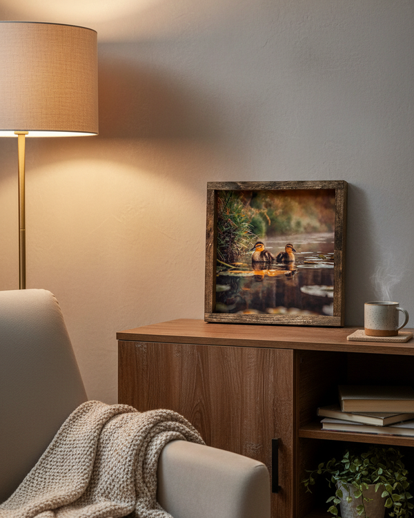 Quiet Water Pair Canvas Print Exclusive