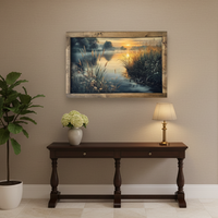 Time, Standing Easy Canvas Print