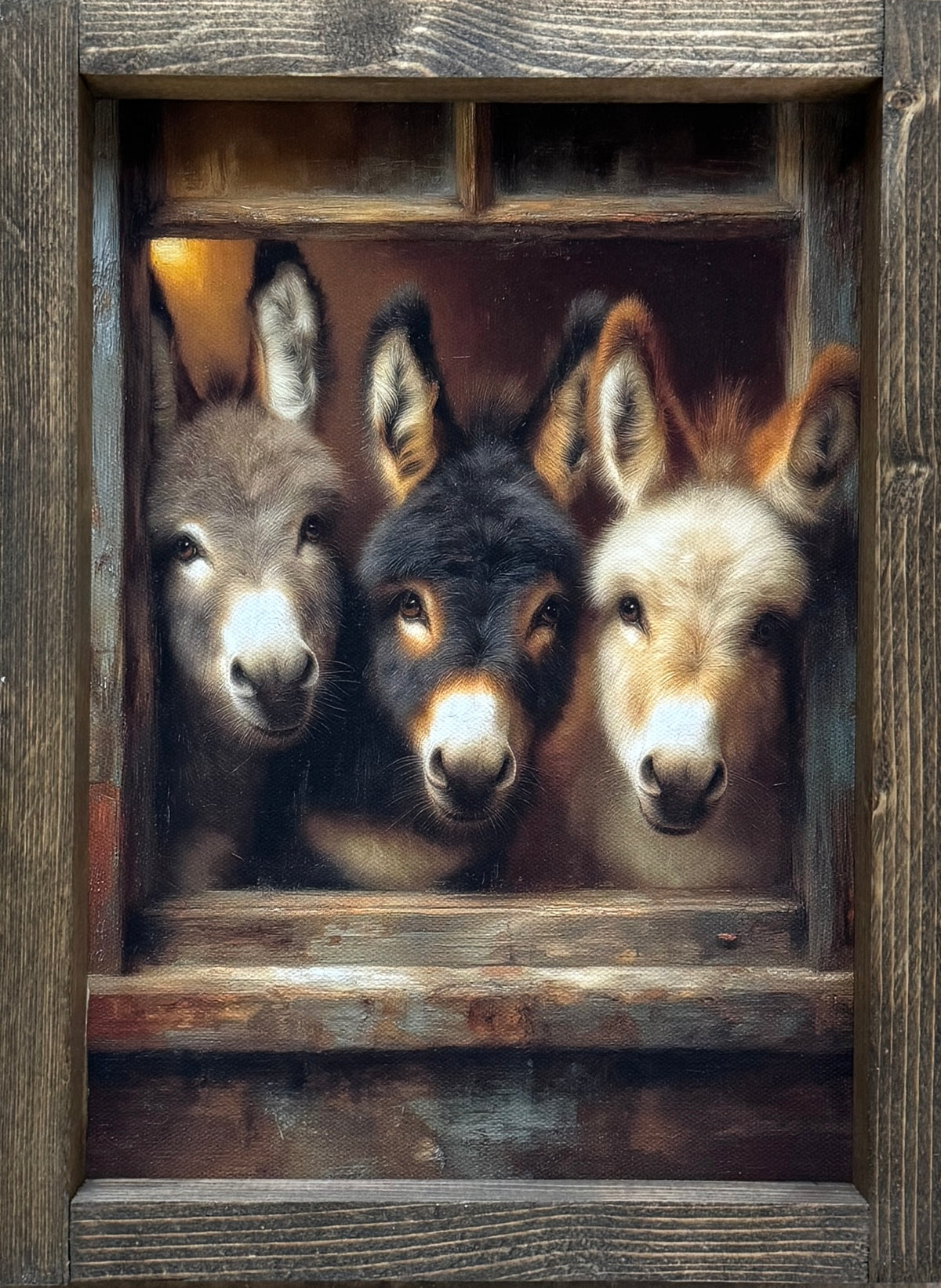 Window Watchers Canvas Print