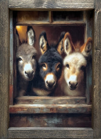 Window Watchers Canvas Print