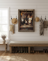 Window Watchers Canvas Print