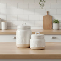 Botanical Canister Set of 2