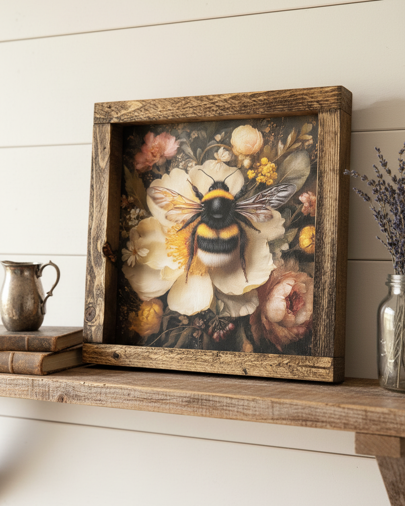 Where Bees Belong Canvas Print