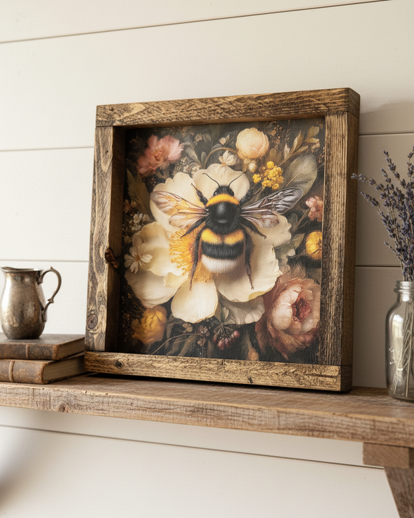 Where Bees Belong Canvas Print