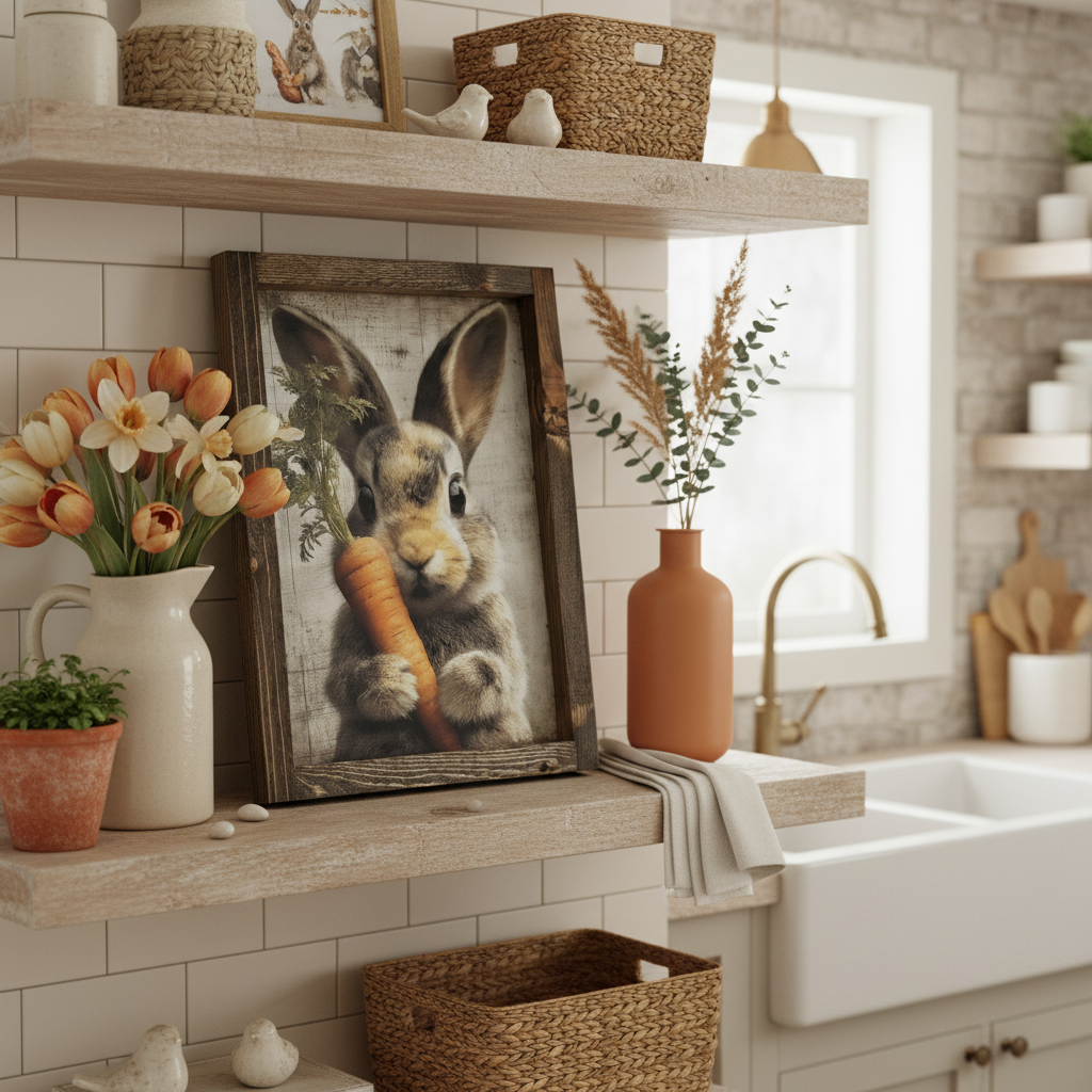 A Gentle Little Harvest Canvas Print