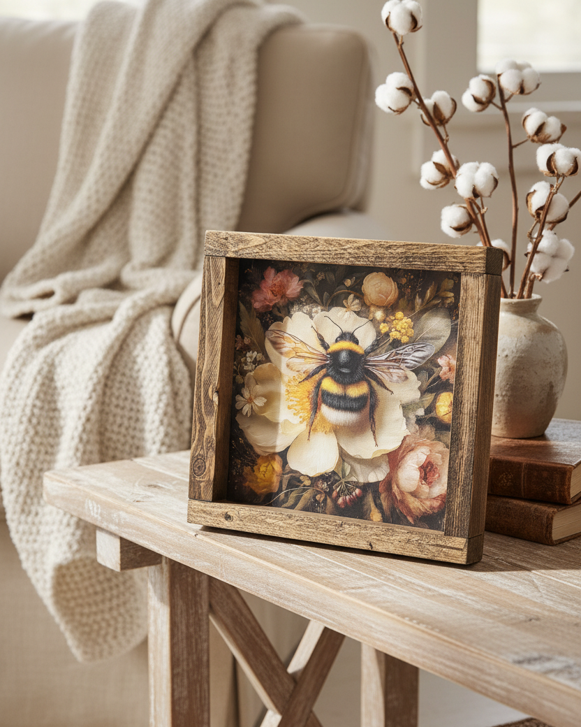 Where Bees Belong Canvas Print
