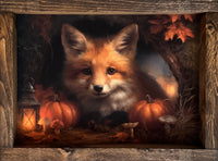 Little Fox Hollow Canvas Print Exclusive