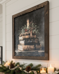 Christmas Chapters Canvas Print