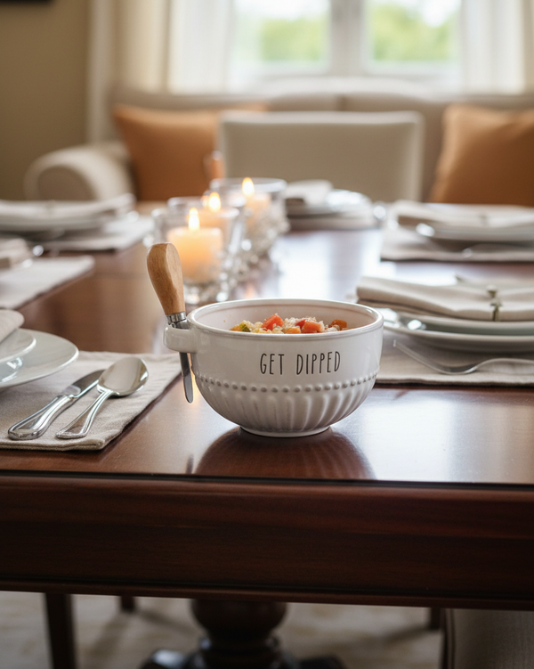 Get Dipped Bowl with Spreader