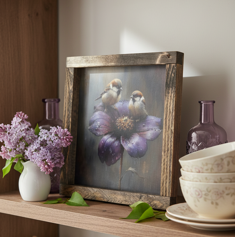 Petals After Rain Canvas Print