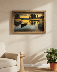 Where Light Settles Canvas Print