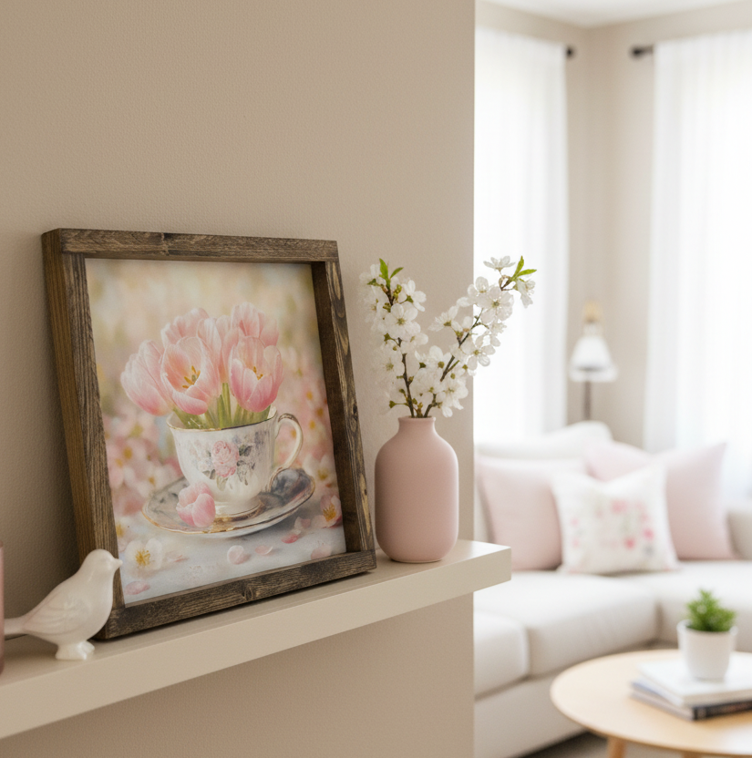 Petals in China Canvas Print Exclusive