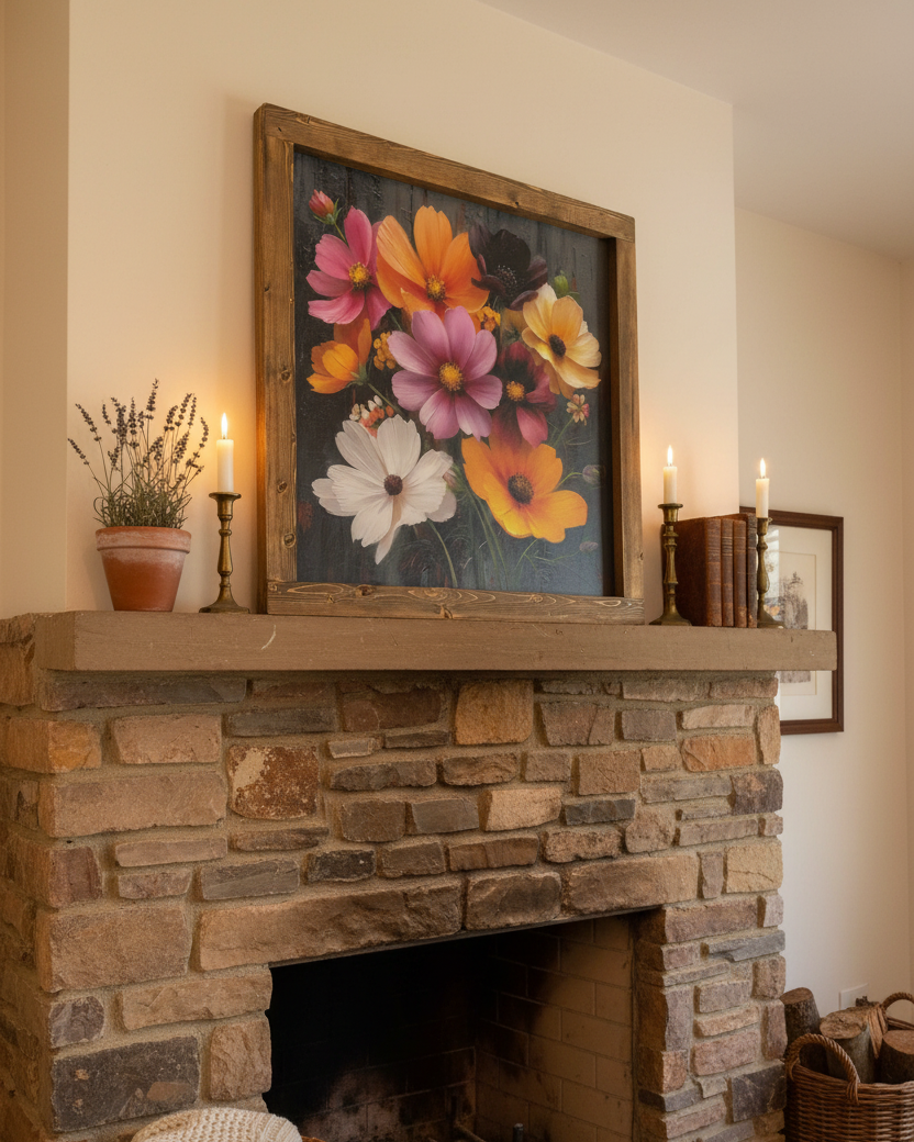 Where Colours Meet Canvas Print