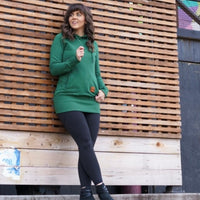 Kora Long Hoodie Forest