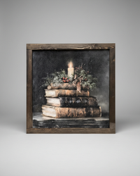 Christmas Chapters Canvas Print
