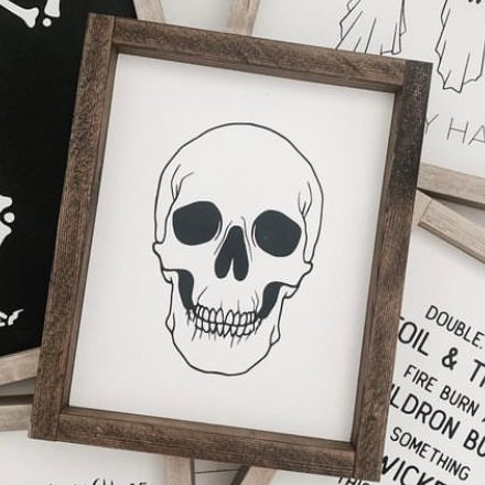 Skull Wood Sign