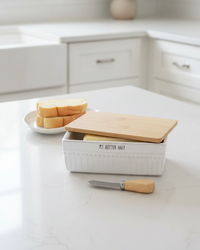 My Butter Half Butter Dish with Spreader