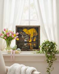 Rainy Snout Canvas Print