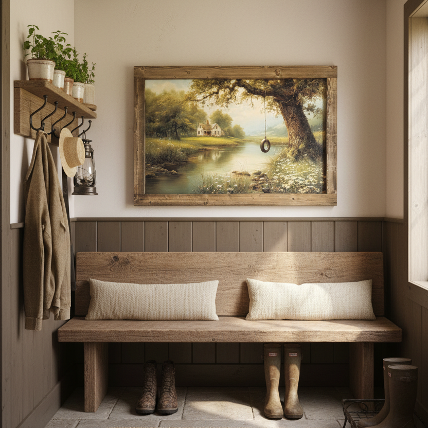 A Still Kind of Day Canvas Print