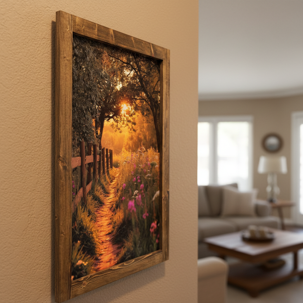 Path Of Gold Canvas Print Exclusive