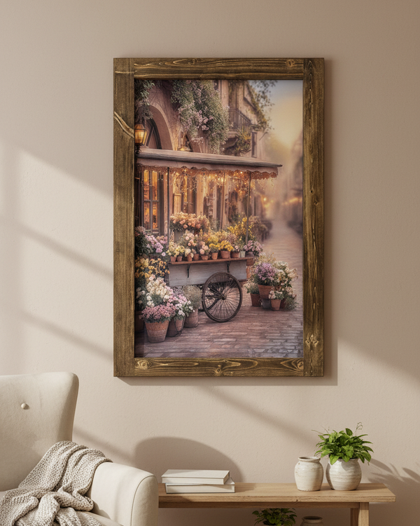 Market Day Florals Canvas Print Exclusive
