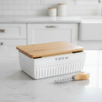 My Butter Half Butter Dish with Spreader