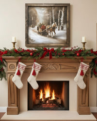 Season's Carriage Canvas Print