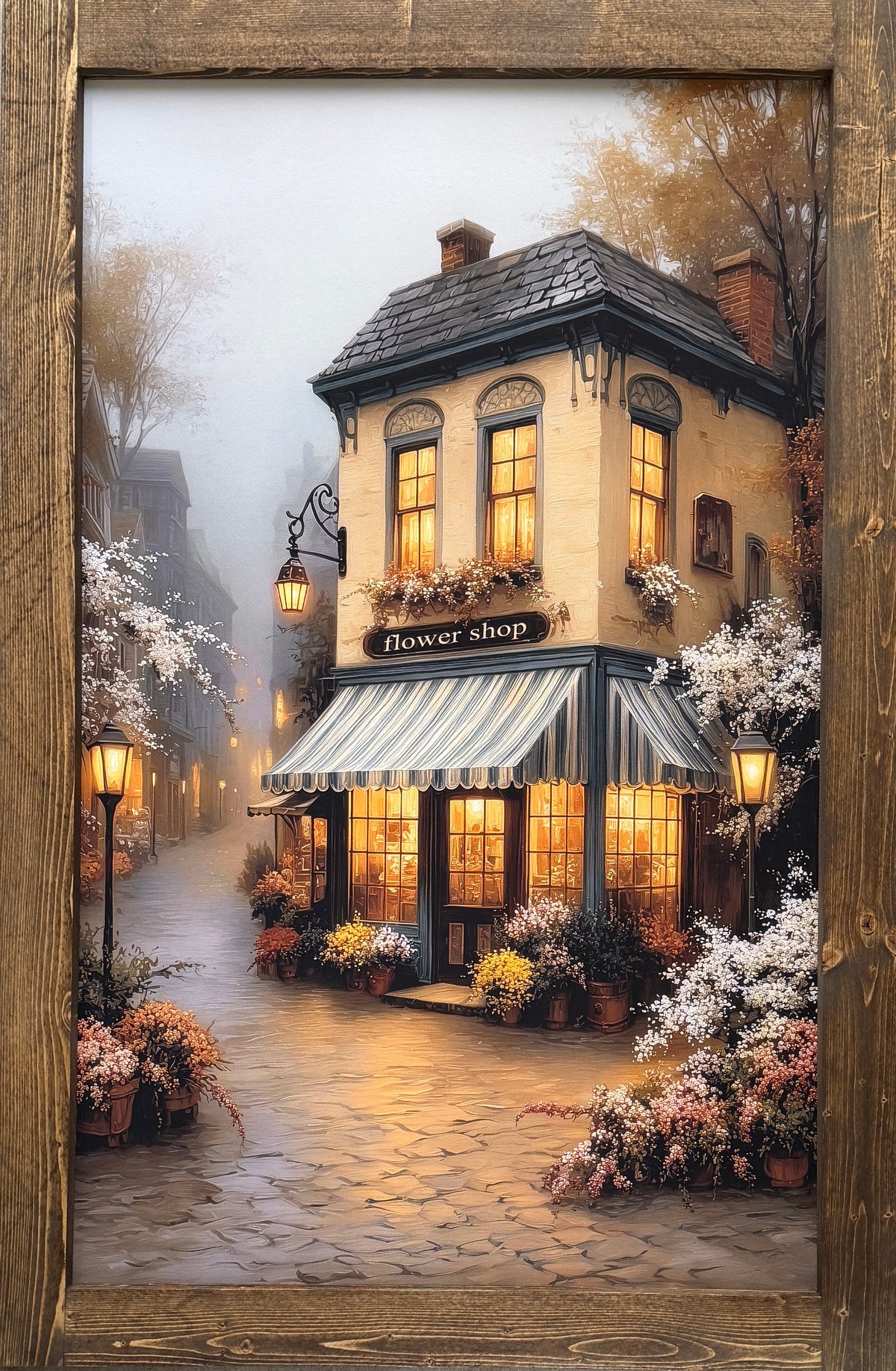 The Flower Corner Canvas Print Exclusive