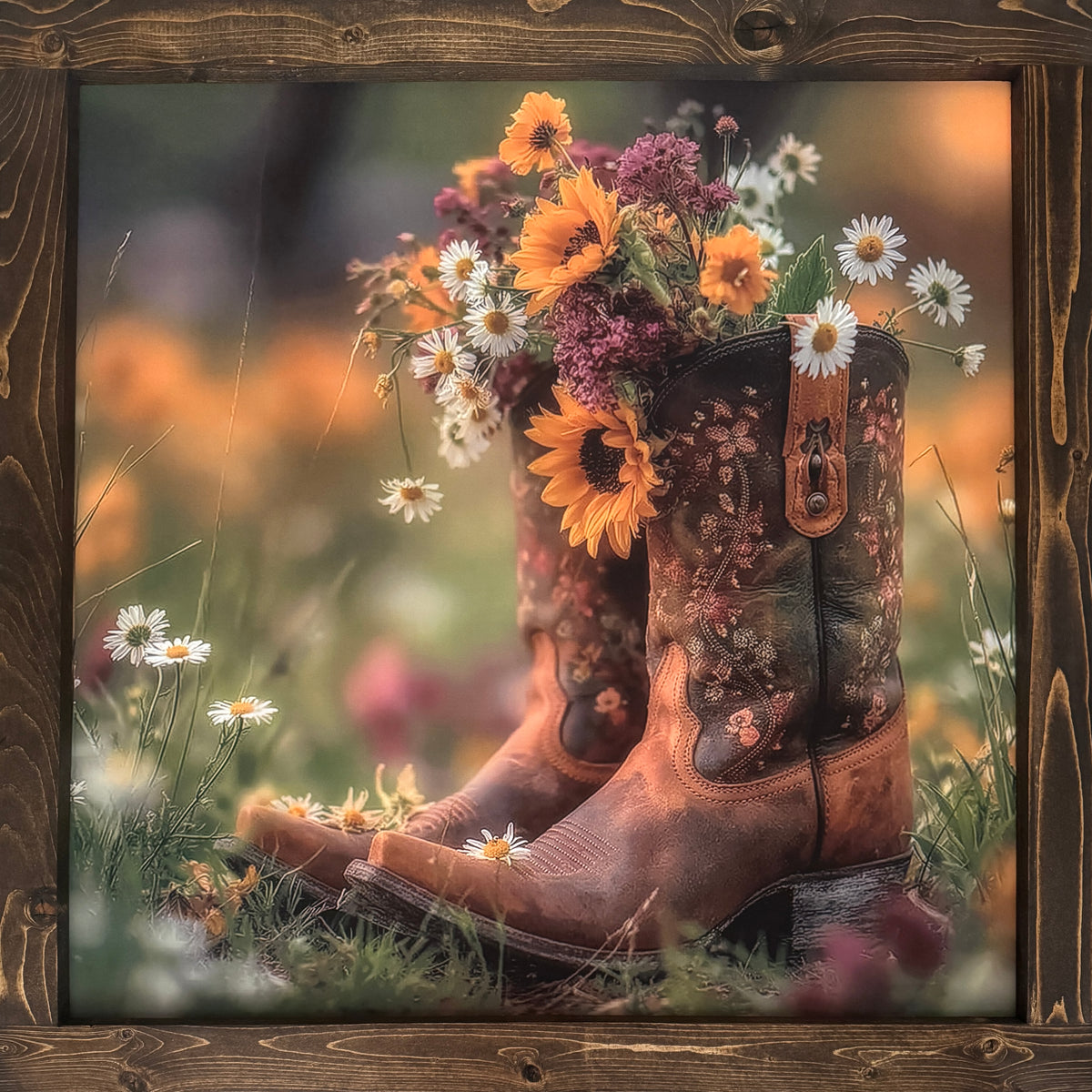 Sunset Gatherings Canvas Print