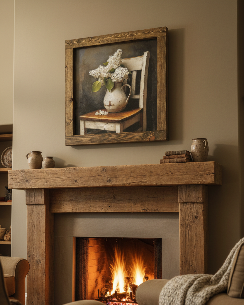 Lilacs at Rest Canvas Print