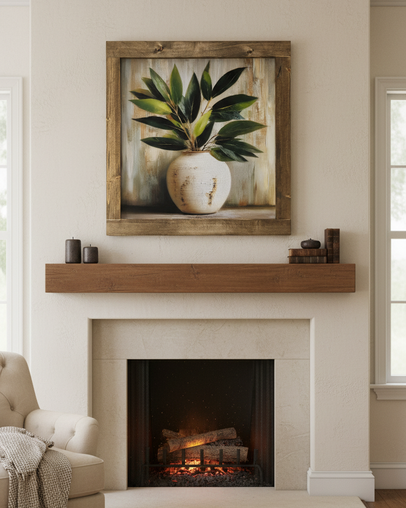 Rested Stems Canvas Print