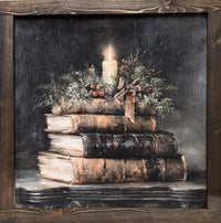 Christmas Chapters Canvas Print