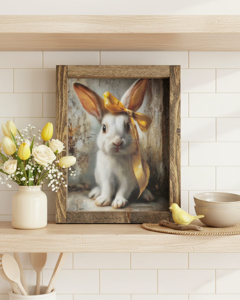 Soft Paws, Early Spring Canvas Print